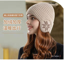 韩版冬季新款 男女通用加绒护耳帽